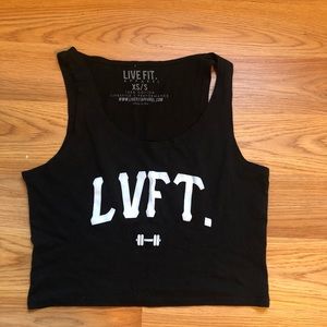 Live fit crop top
